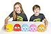 Strictly Briks Pac-Man & BANDAI NAMCO Entertainment Inc | Pac-Man Classic Briks Full Set - Set of 4 Ghost and 1 Pac-Man - 304 Pieces Classic Briks 3D Build