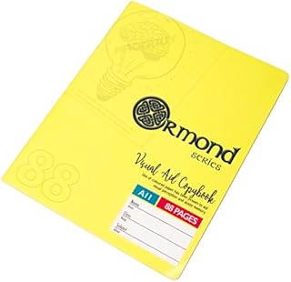 [Pack of 3] Memory Aid A5 Yellow 88 Page Paper Notebooks Copybooks Lined Writing Pads