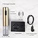 Secura Electric Wine Opener, Automatic Bottle Corkscrew Opener with Foil Cutter, Rechargeable (Champagne Gold)