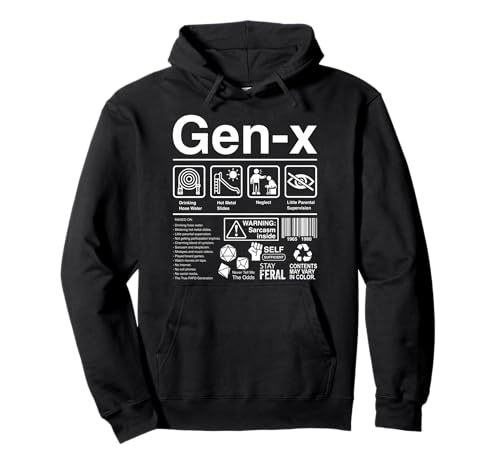Etiqueta Gen X Sudadera con Capucha