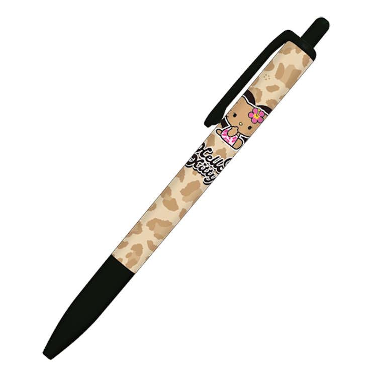 Amazon.co.jp: サンリオ ボールペン 日焼けハローキティ レオパード