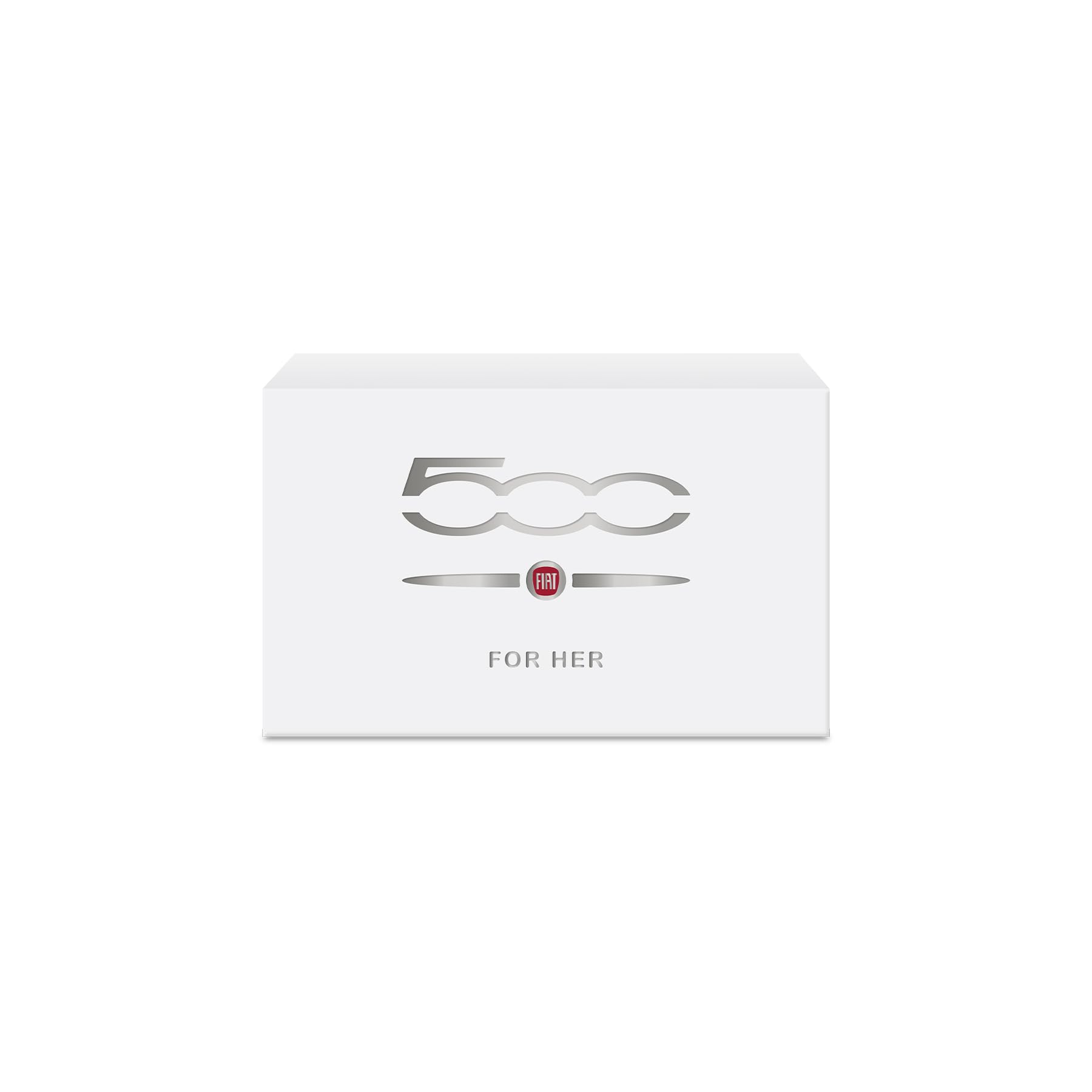 FIAT 500 HER | Confezione Regalo, Profumo Donna da 50ml con Beauty Case, Fragranza Fresca e Delicata