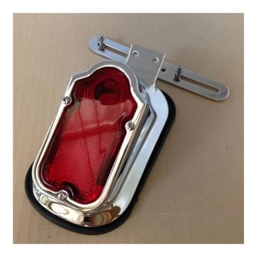 Feu arrière de frein Tombstone moto LED clignotant résistant aux fortes vibrations