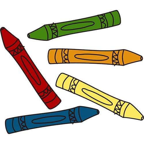 Taza de cerámica 11 oz Colored Crayons miniatura 3