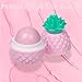 Glam Lux Beauty Bundle Pineapple Shaped Lip Balm Set of 6 Moisturizing Nourishing & Hydrating For Dry Chapped Lips For Women, Girls & Tweens