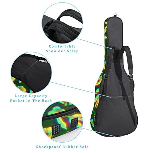 Housse de transport étanche pour guitare avec bandoulière réglable Motif dragons, Multicolore 05, 42.9×16.9×4.7 in… - Les Beatles, Paul McCartney, John Lennon, RIngo Starr, George Harrison Housse de transport étanche pour guitare avec bandoulière réglable Motif dragons, Multicolore 05, 42.9x16.9x4.7 in… – Image 4