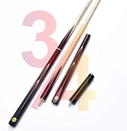Taco de billar 3/4 para adulto con extensión 15 cm, punta 10 mm 19 oz miniatura 6