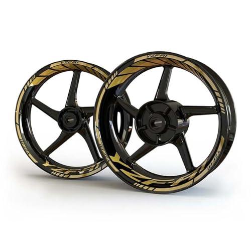 Autocollant moyeu moto pour Yamaha R1 jante roue avant arrière
