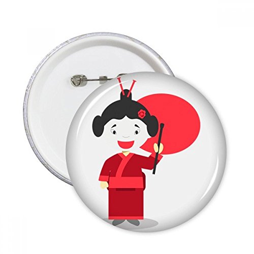 Pins badge Japon de 5 pièces en cadeau d'anniversaire original pour passionné de cartoon M