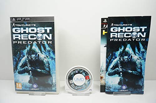 PSP GHOST RE PREDATOR boîtier antichoc avec revêtement anti-rayures et grip gaming