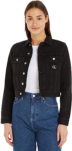 Calvin Klein Jeans Damen Jeansjacken, Blau, XS