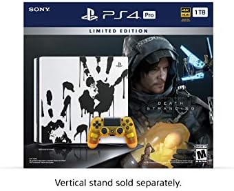 PlayStation 4 Pro 1TB Limited Edition Console - Death Stranding Bundle