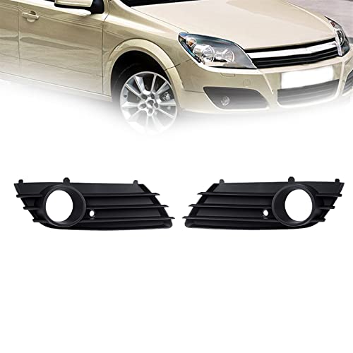 Cubiertas de rejilla de luz antiniebla delantera para Vauxhall Astra H 2004-2007, 1 par