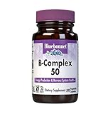 Bluebonnet Nutrition B Complex 50 Vegetable Capsules, Complete Full Spectrum, Vitamin B6, B12, Biotin, Folate, Vegan, Vegetarian, Gluten Free, Soy Free, Milk Free, Kosher, 50 Vegetable Capsules