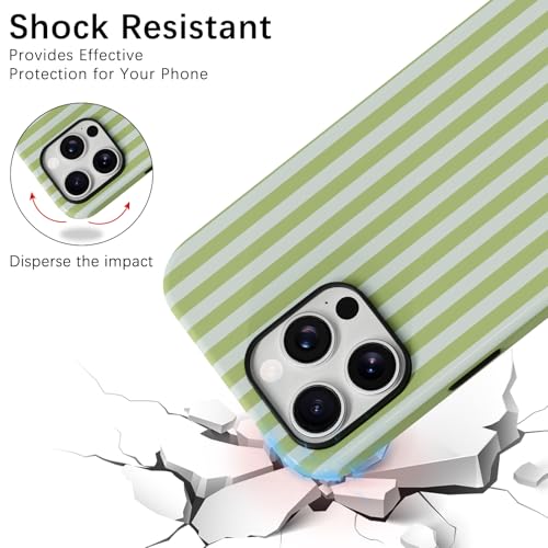 Coque iPhone 15 Pro Max rayée pour femmes idéale en terrasse - 4