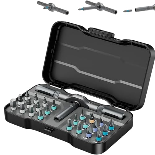 Set 24 en 1 destornillador de trinquete magnético multifuncional