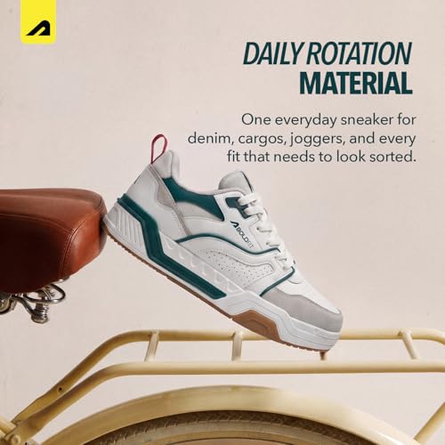 Image of Boldfit Shoes for Man Stylish Sneakers for Man Chunky Street Style Casual Lace Up Shoes for Men Comfortable Sneakers for Boys Lightweight Casual Sneaker Shoe for Men
