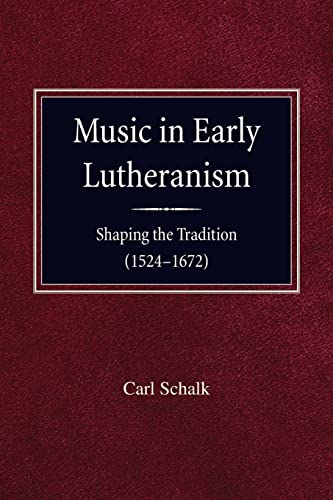 Music in Early Lutheranism