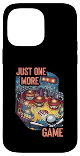Just One More Game Pinball Arcade Retro Gamer �X�}�z�P�[�X iPhone 14 Pro Max �p