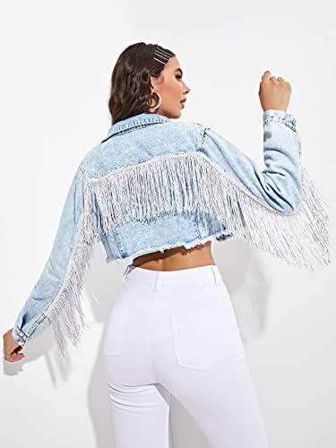 Button Front Denim Jacket 