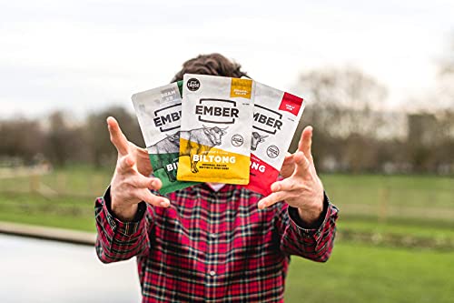 Ember Biltong - Beef Jerky - Eiwitrijke Snack - Original (10 stuks) - Afbeelding 5