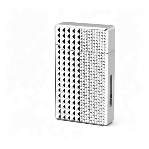 OGQBEAPC Encendedor de Queroseno Recargable for Hombres: Tanque de Combustible Visible, Sonido nítido al Abrir la Tapa, Encendedor de Chorro portátil Grabado (Regalo for Padre o Esposo)(A)