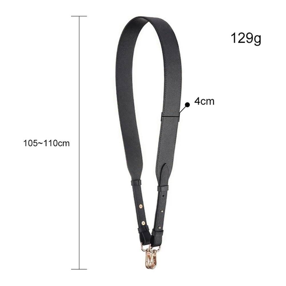 Pasek do torby, 110 cm, pasek do torby, złoto-srebrna klamra, paski do torebki, części zamienne, paski do torby, skórzane uchwyty do toreb na ramię, akcesoria (głęboki czerwony)
