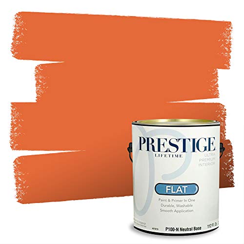 ๐ Crazy Deals Prestige Interior Paint and Primer in One, Zest, Flat, 1 Gallon ๐ Crazy Deals Prestige Interior Paint and Primer in One, Zest, Flat, 1 Gallon