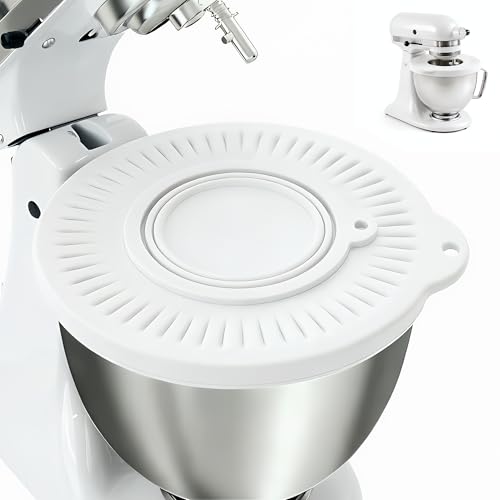 Housse de bol mélangeur en silicone KitchenAid 4,5-5L blanc lavable - 2