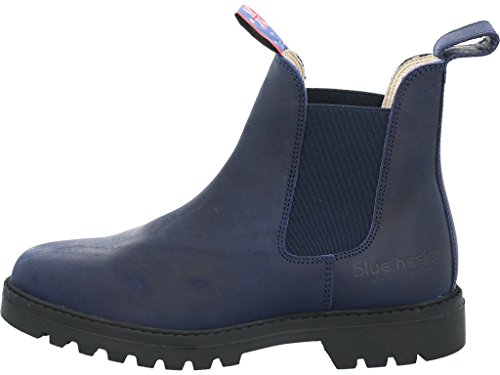 blue heeler Damen Meryl Blau Glattleder 41