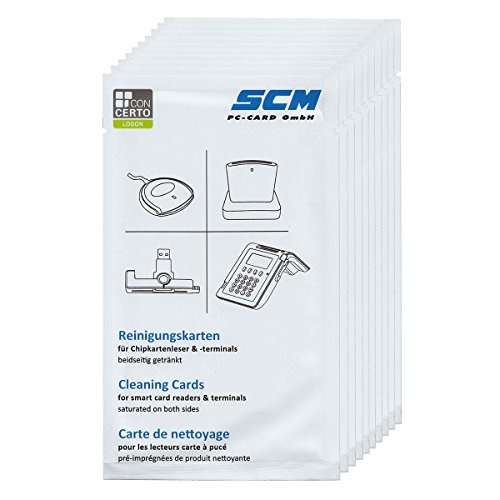 Preisvergleich Produktbild Identiv 905352-4 Chipkartenleser Cleaning Kit 20x