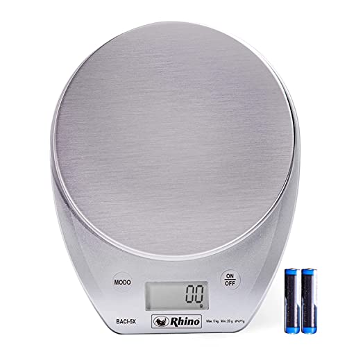 Balança de Cozinha em aço Inox BACI-5X RHINO