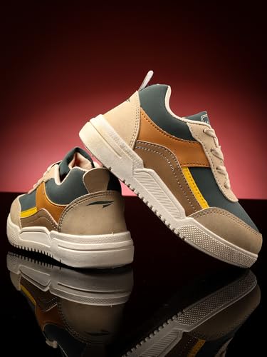 Image of ASIAN Kids FREEDOM-03 Stylish Casual Sneakers with Laces for Boys, Trendy and Comfortable Shoes Perfect, Walking, and Outdoor Play, Lightweight and Durable Design Suitable for Kids