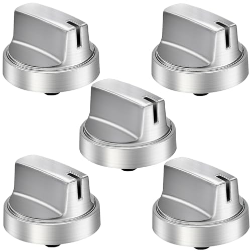 WB03X29300 Gas Stove Knobs Replacement for GE Range 5 Pack