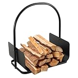 holz wiege alvi Tragbare Lagerung: Die ordentliche Lagerung von trockenem Brennholz in einer Brennholzkiste neben dem Kamin oder Ofen gewährleistet, dass das Holz immer verfügbar und leicht zugänglich ist, ohne dass das Holz zusätzlich bewegt werden muss, was die Benutzerfreundlichkeit und den Komfort erhöht.