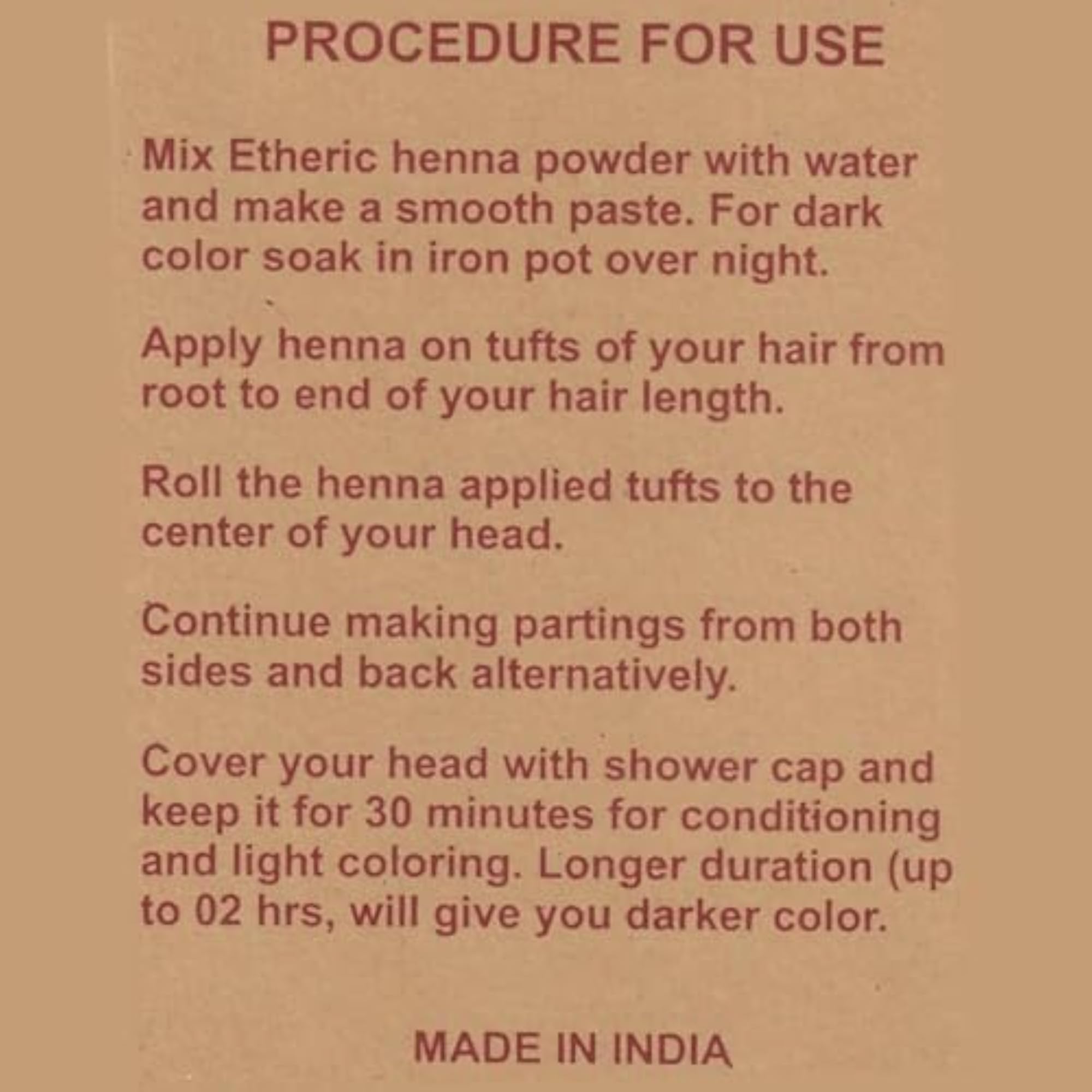 Herbal Henna Powder for Hair Care, 200g