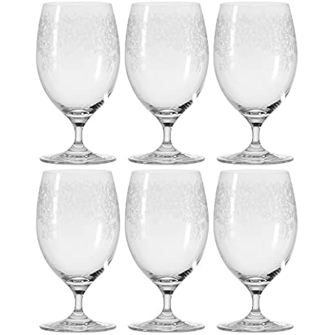 Leonardo Chateau Wasser-Gläser, 6er Set, spülmaschinenfeste Trink-Gläser, Saft-Gläser mit Stiel Cover