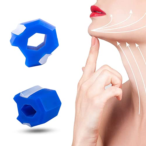 Jaw Exerciser, Jaw Exerciser for Women & Men, Jawline Exerciser for Men & Women, Double Chin Reducer, Face Slimmer, Jawline Shaper, Face and Neck Exerciser, Define Your Jawline, Facial Exerciser