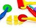 Fashionclubs 6pcs/Set Plastic Clay and Dough Playing Tools Set for Children Ages 3 and Up