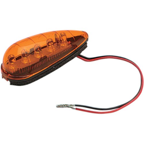 K&S Technologies Marker Lights Teardrop LED Amber