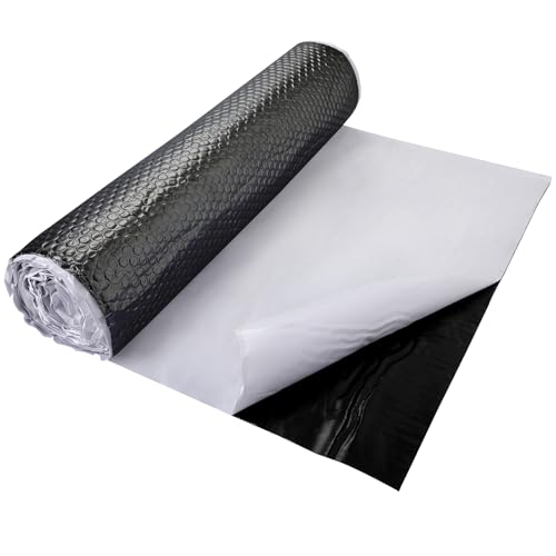 Baketron Alubutyl BLACK 2.0 mm x 50 cm x 4 Meter = 2 m Selbstklebende Alubutyl Anti Dröhn Dämmmatte Auto Dämmung Fahrzeugdämmung