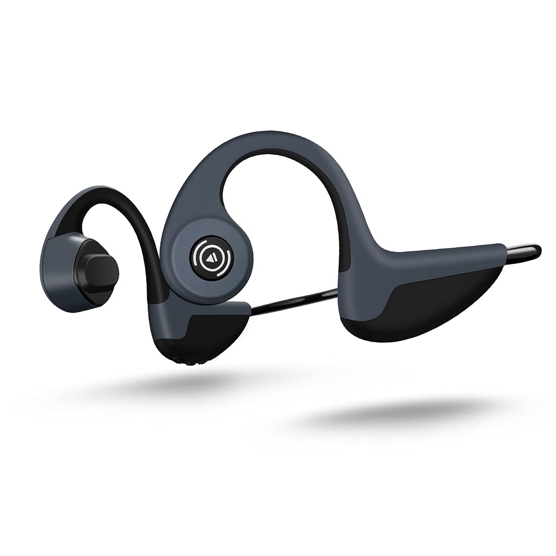 Słuchawki do przewodzenia kości Otwórz słuchawki bezprzewodowe Bluetooth 4.2 Słuchawki sportowe z mikrofonem do biegania, bicykling, piesze wycieczki,Gray