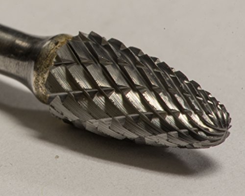 Fresa Carburo Sólido Doble Corte SF-51 1/4" x 1/2" miniatura 4