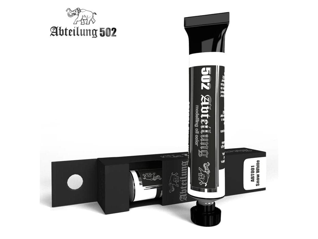 Amazon.com: Abteilung 502 Oil Color ABT001 Snow White (20ml Tube