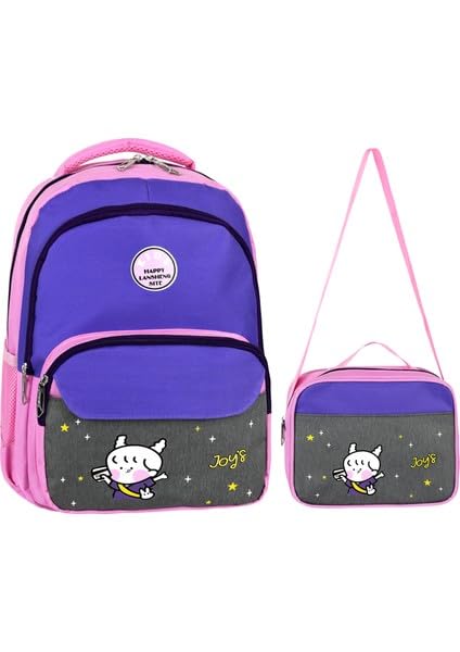 Joys Kids Lüx İlkokul Çantası (Mor) 2104