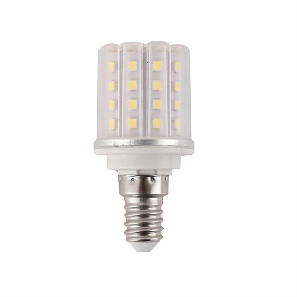 KJXP Lighting, Pack of 20, LED Corn Bulb AC220V 5W/7W/9W G45 E27/E14 Screw Household Pendant Light Source Small Bulb(6000K (White),E14 8W)