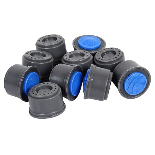 Image of GLUN Water Flow Aerator, 20 Pieces Plastic Fusion High-Pressure Replaceable Water Aerator Tap and Faucet Foam Flow
