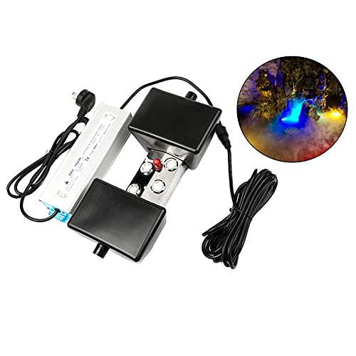 H HILABEE Ultrasone Mist Maker Fogger 4 Head Waterproof Power Luchtbevochtiger Mist Maker voor Tuinieren Hydrocultuur - Afbeelding 3