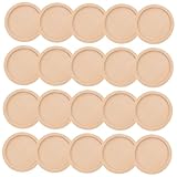 Plateaux à pendentifs vierges : combinez-les avec vos pendentifs préférés pour créer des cadeaux distinctifs pour vos amis, cercles en bois décoratifs