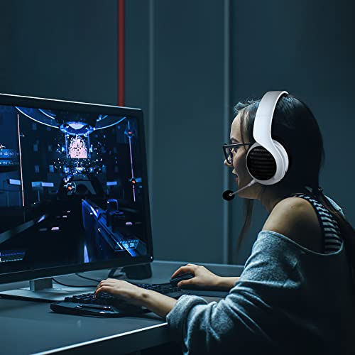 Ocg Wireless Gaming Headset, Bluetooth Headphones With Microphone 2.4Ghz Usb Connection For Pc, Ps5,Smartphone,Macbook,Notebook,Tablet 50Mm Drivers Gamer Wireless Headsets #TOP4